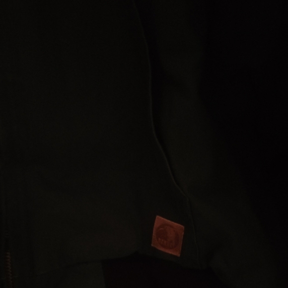 Men's Dark Green Performance Jacket - Picture 4 of 4